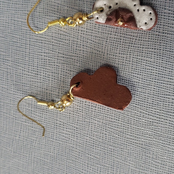 New Adorable Bohemian Daisy Drop Earrings - Picture 4 of 4